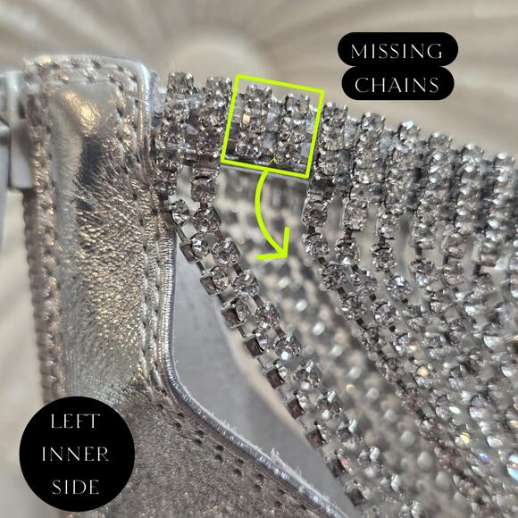 Jeffrey Campbell Dynamite Feather Heels Sz. 6.5 - Picture 9 of 9